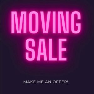 Everything must go by SUNDAY!